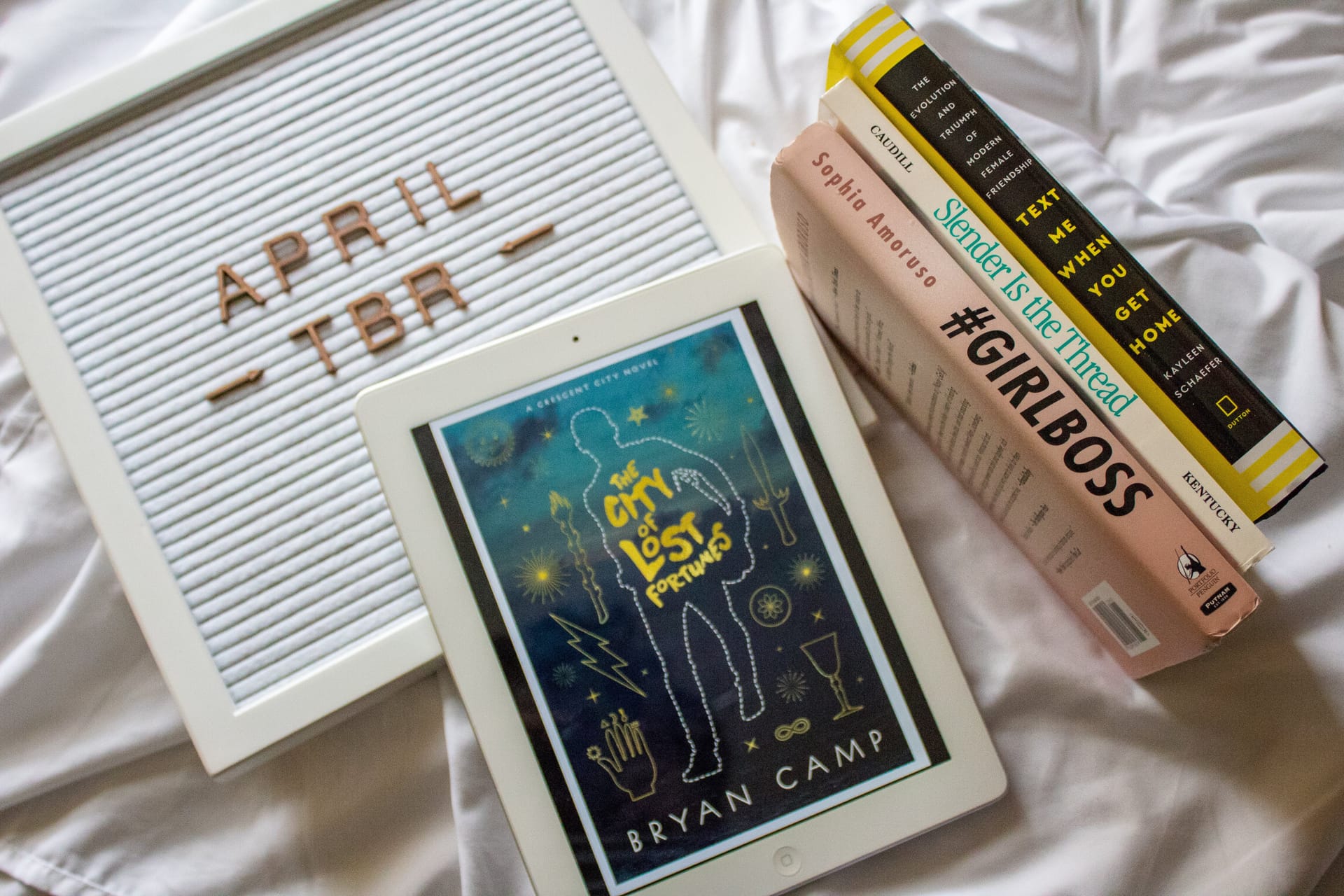 April TBR Pile 2018