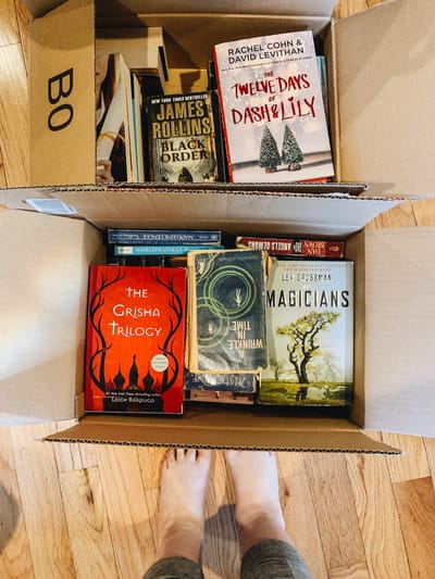 Moving on and starting over.